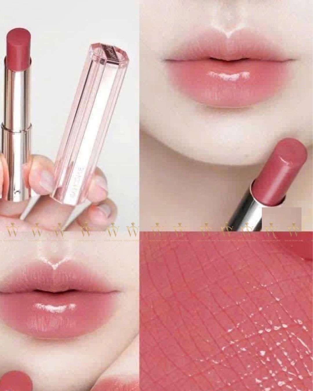  Son Dưỡng Lancome Lip Idôle Squalane Butterglow 50 Sheik's Rosy Lip Balm - Màu Đỏ Gạch 