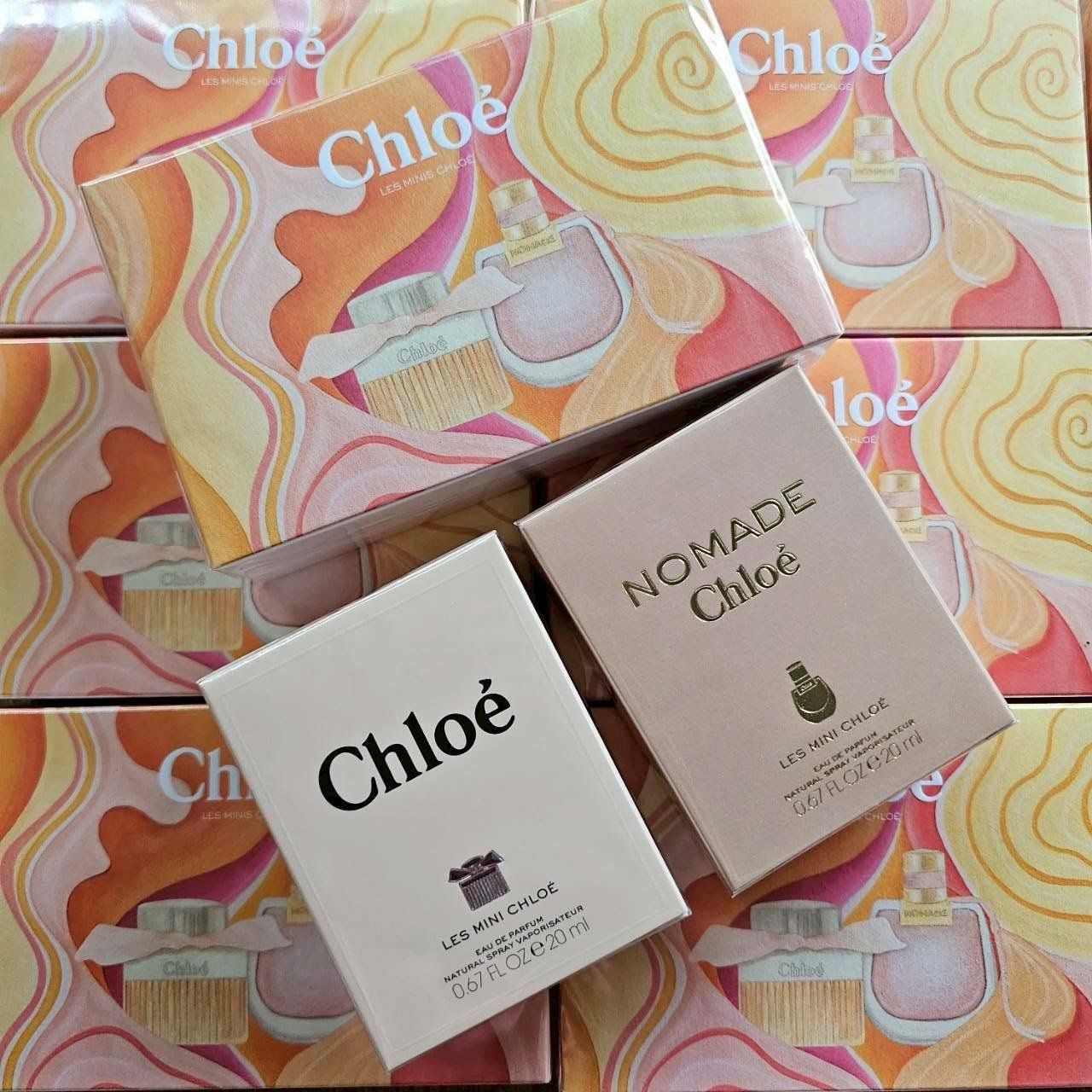  Set Nước Hoa Nữ Chloe EDP 20ml + Chloe Nomade EDP 20ml 