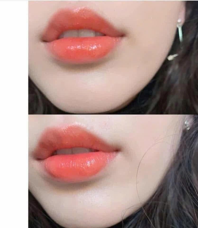  Son Dưỡng Yves Saint Laurent YSL Rouge Volupte Shine 15 Corail Spontini - Màu Cam Đào 