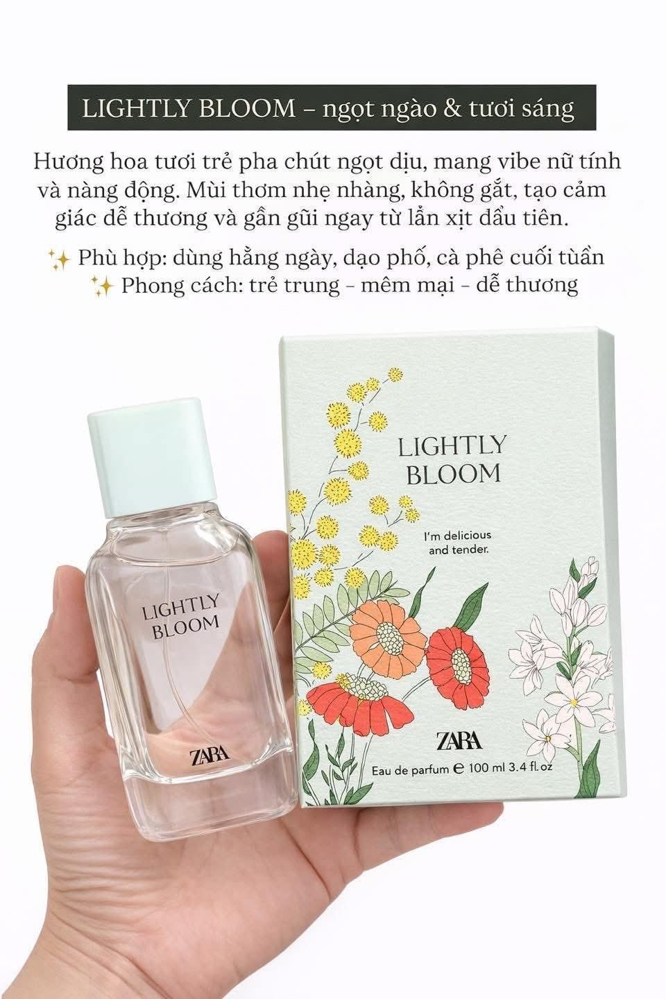  Zara Lighty Bloom EDP 