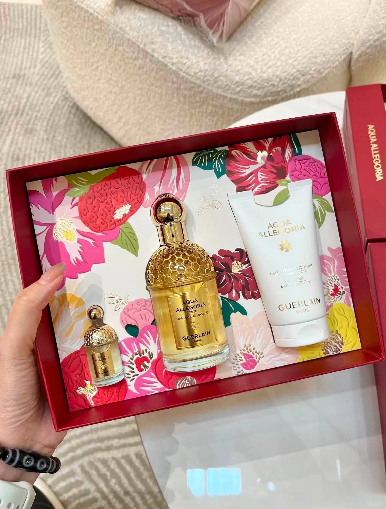  Gift Set Guerlain Aqua Allegoria Mandarine Basilic 