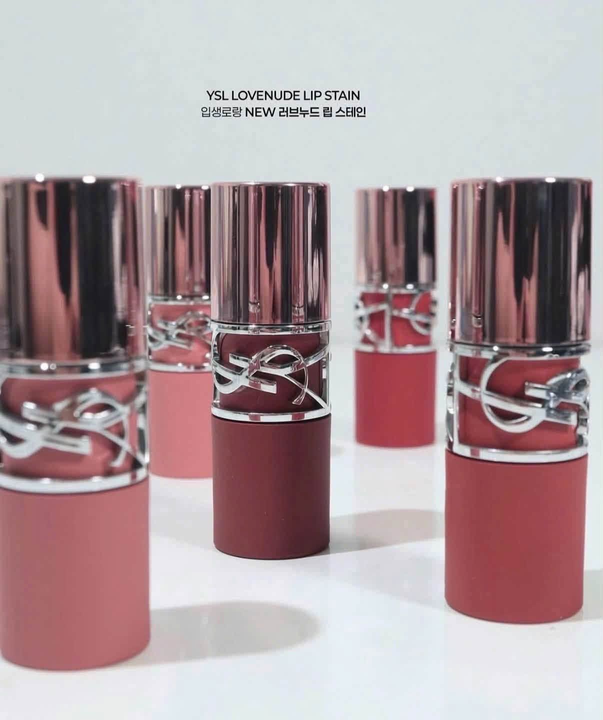  Son Kem Yves Saint Laurent YSL Loveshine Lip Stain 610 Nude Champion – Cam Nâu Nude 6ml -  Tặng Túi Giấy YSL 