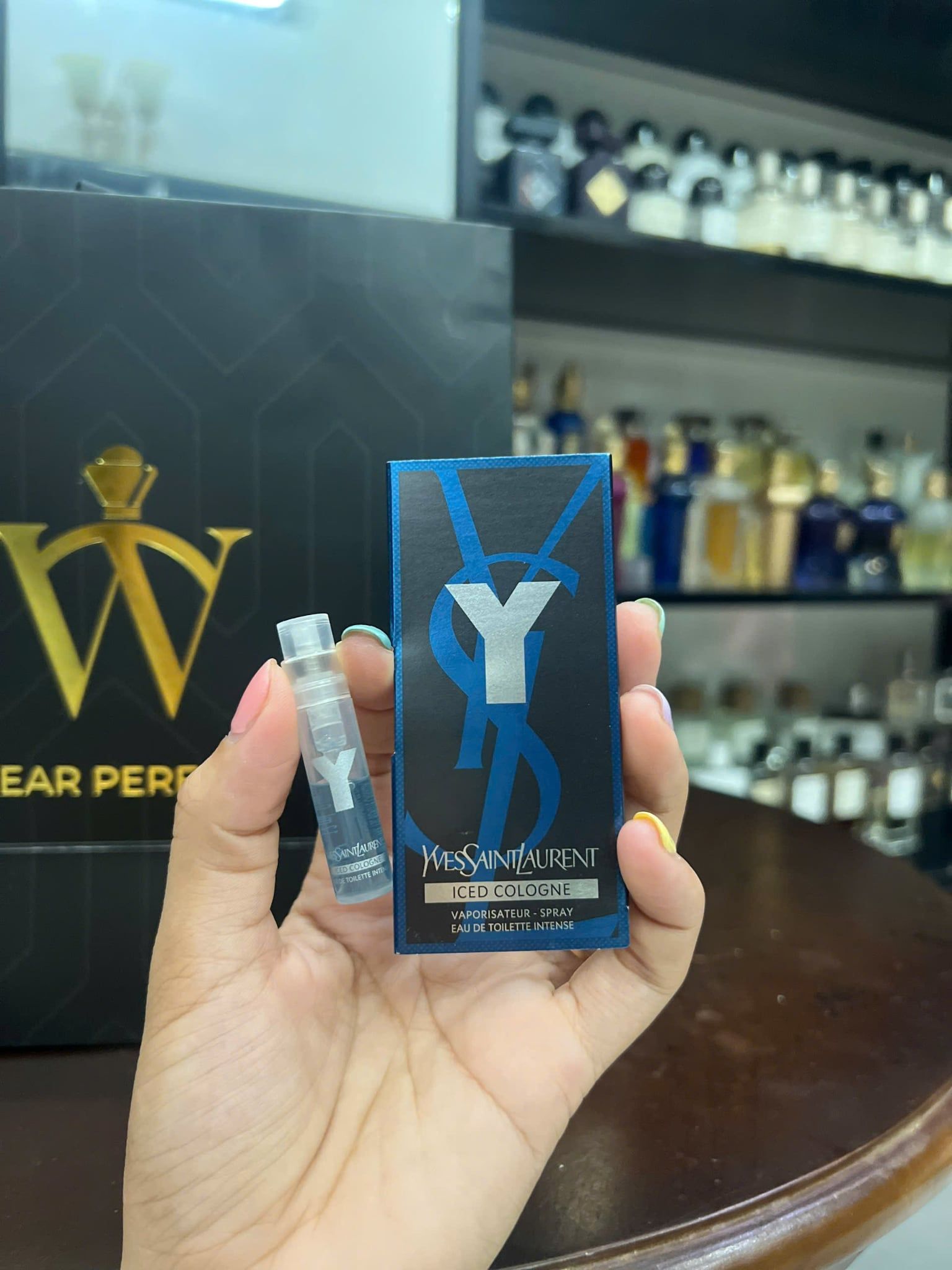  Vial Nước Hoa Nam Yves Saint Laurent YSL Y Iced Cologne EDT Intense 1.2ml 