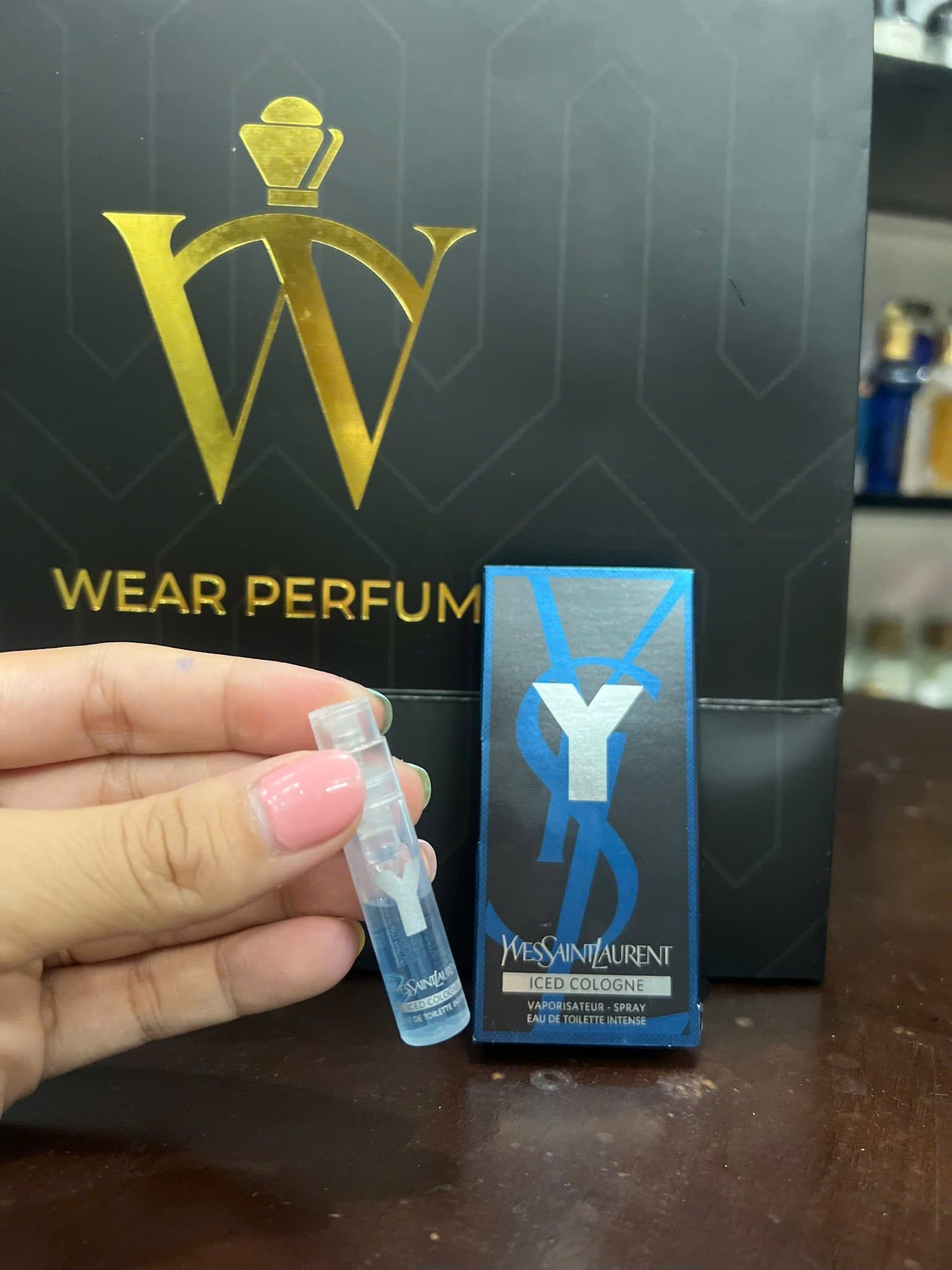  Vial Nước Hoa Nam Yves Saint Laurent YSL Y Iced Cologne EDT Intense 1.2ml 