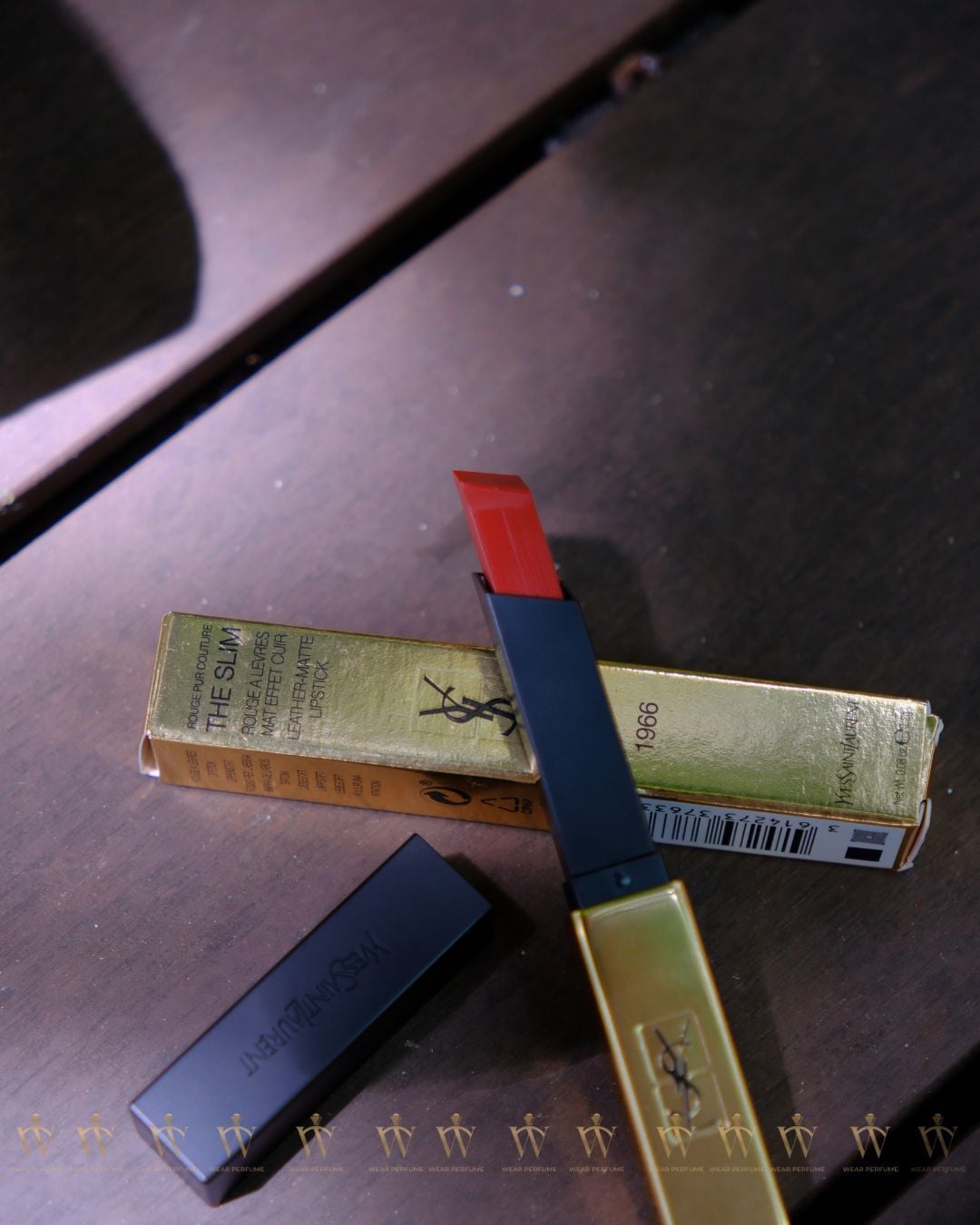  Son YSL Rouge Pur Couture The Slim 1966 Rouge Libre – Màu Đỏ Đất 