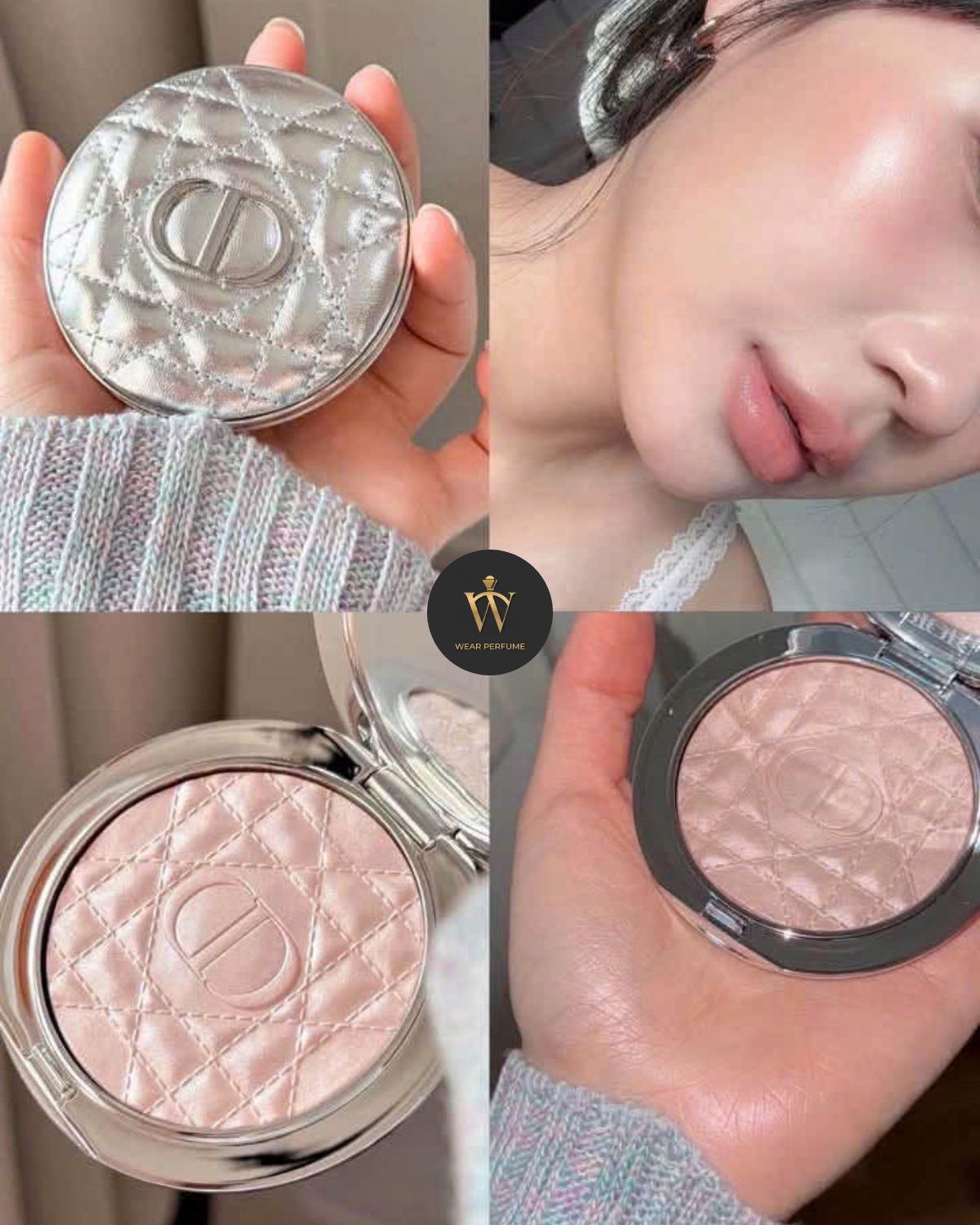  Phấn Bắt Sáng Dior Forever Glow Luminizer Tone 03 Pink Halo 
