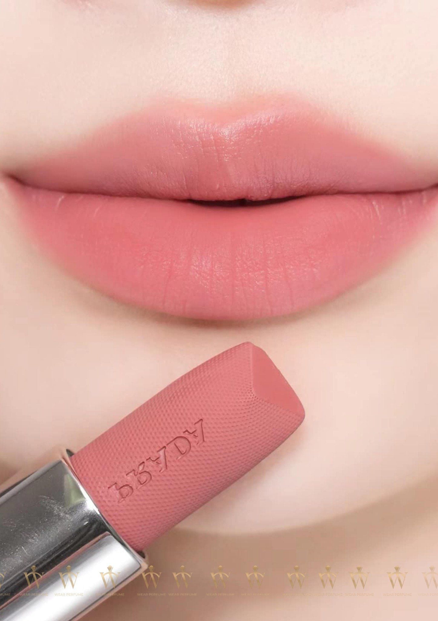  Son Thỏi Prada Monochrome Hyper Matte B101 Tiepolo - Hồng Cam Đất 