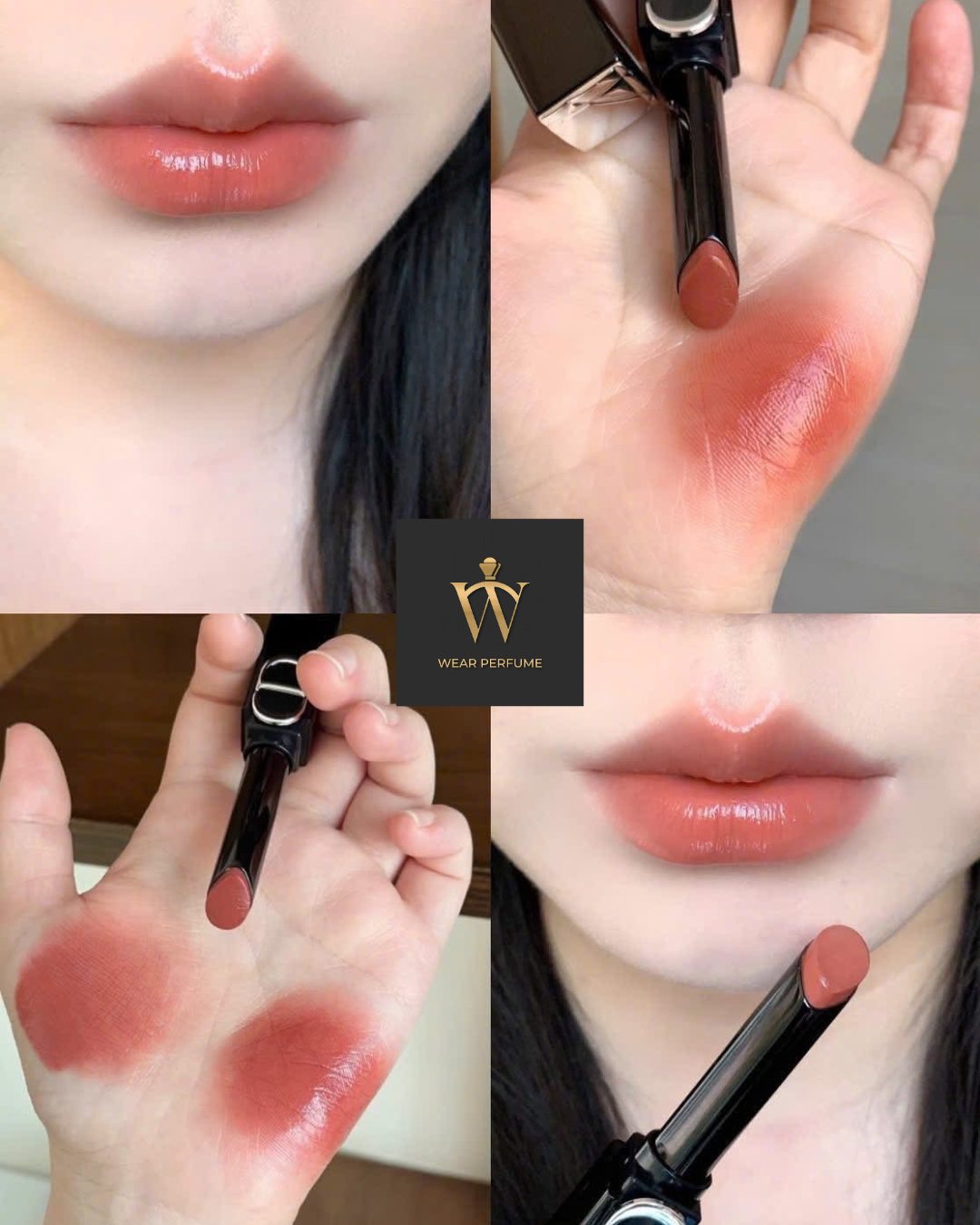  Son Dior Rouge Dior On Stage 168 Copper Attraction Shine – Màu Cam Đất 