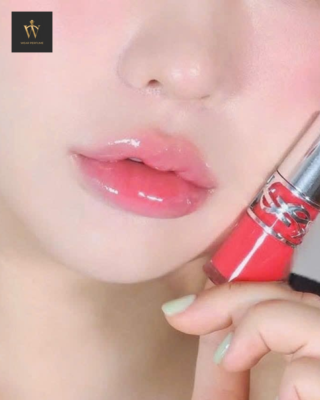  Son YSL Loveshine Plumping Lip Oil Gloss 09 Cherry Flash - Đỏ Cherry 