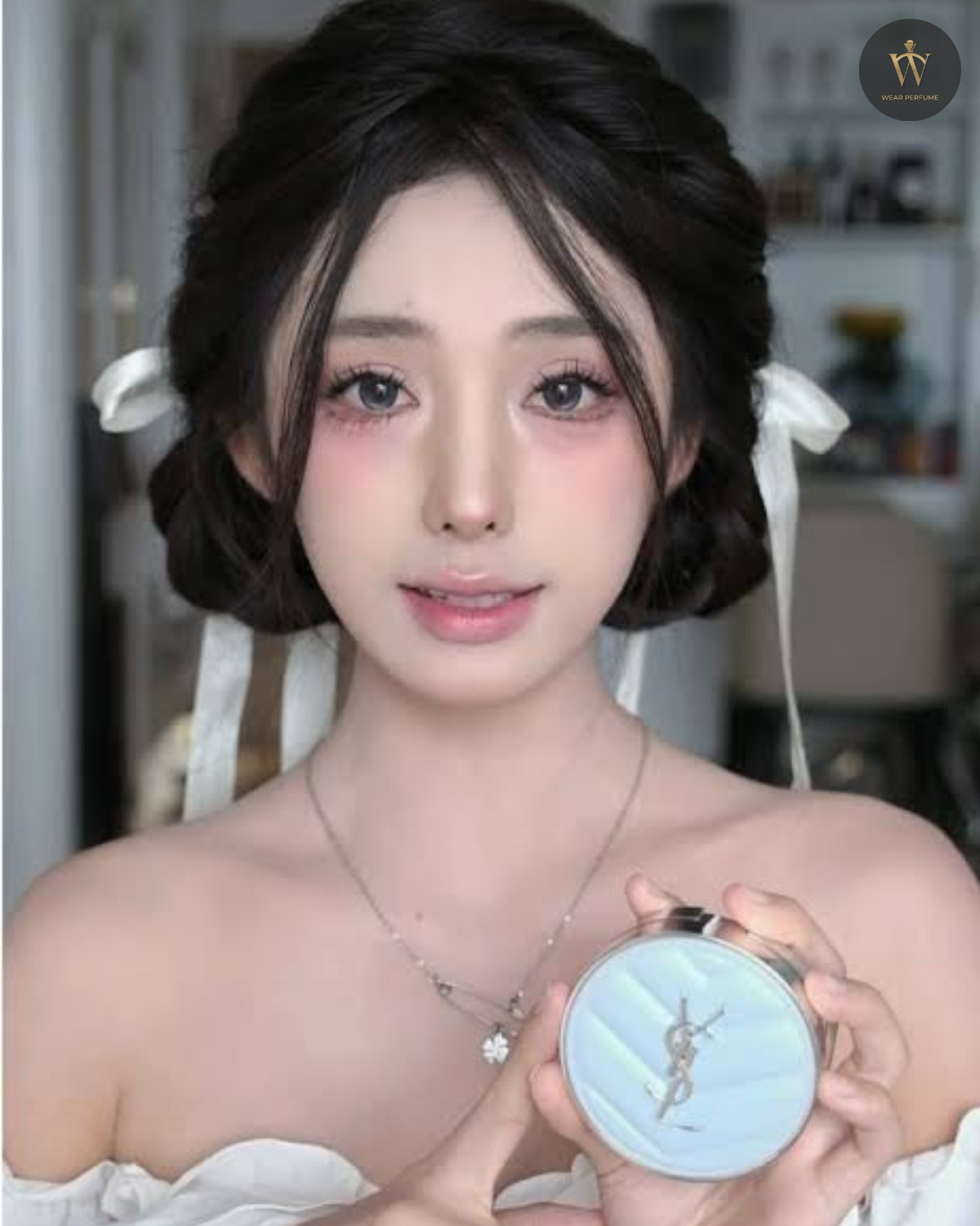  Phấn Nước Cushion Yves Saint Laurent YSL All Hours Blur Cushion Powder 14g 