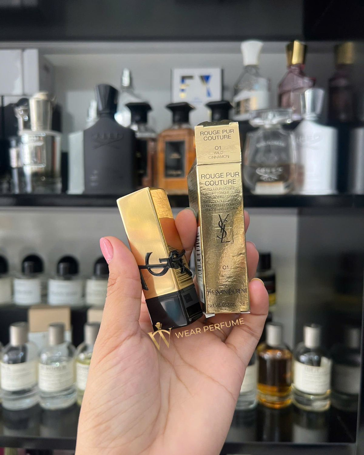  Son Yves Saint Laurent YSL Rouge Pur Couture 01 Le Rouge – Màu Đỏ Tươi 