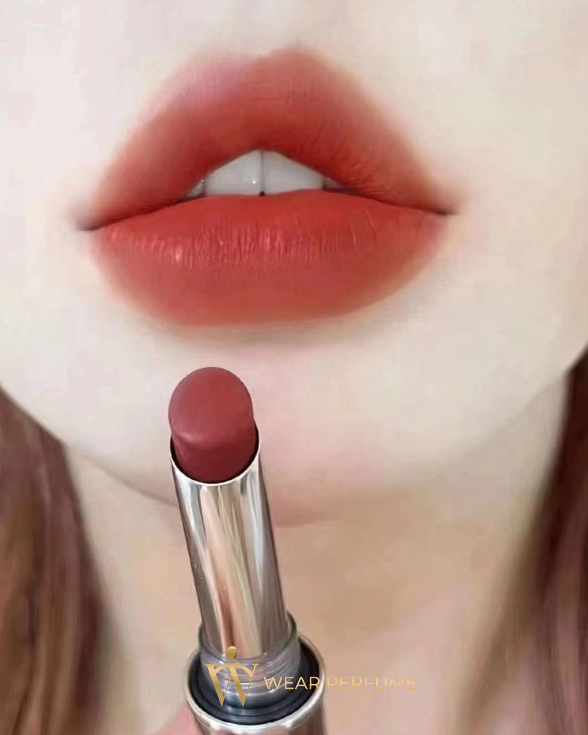  Son MAC Locked Kiss 24HR Lipstick 95 Vicious – Màu Đỏ Cam Gạch 