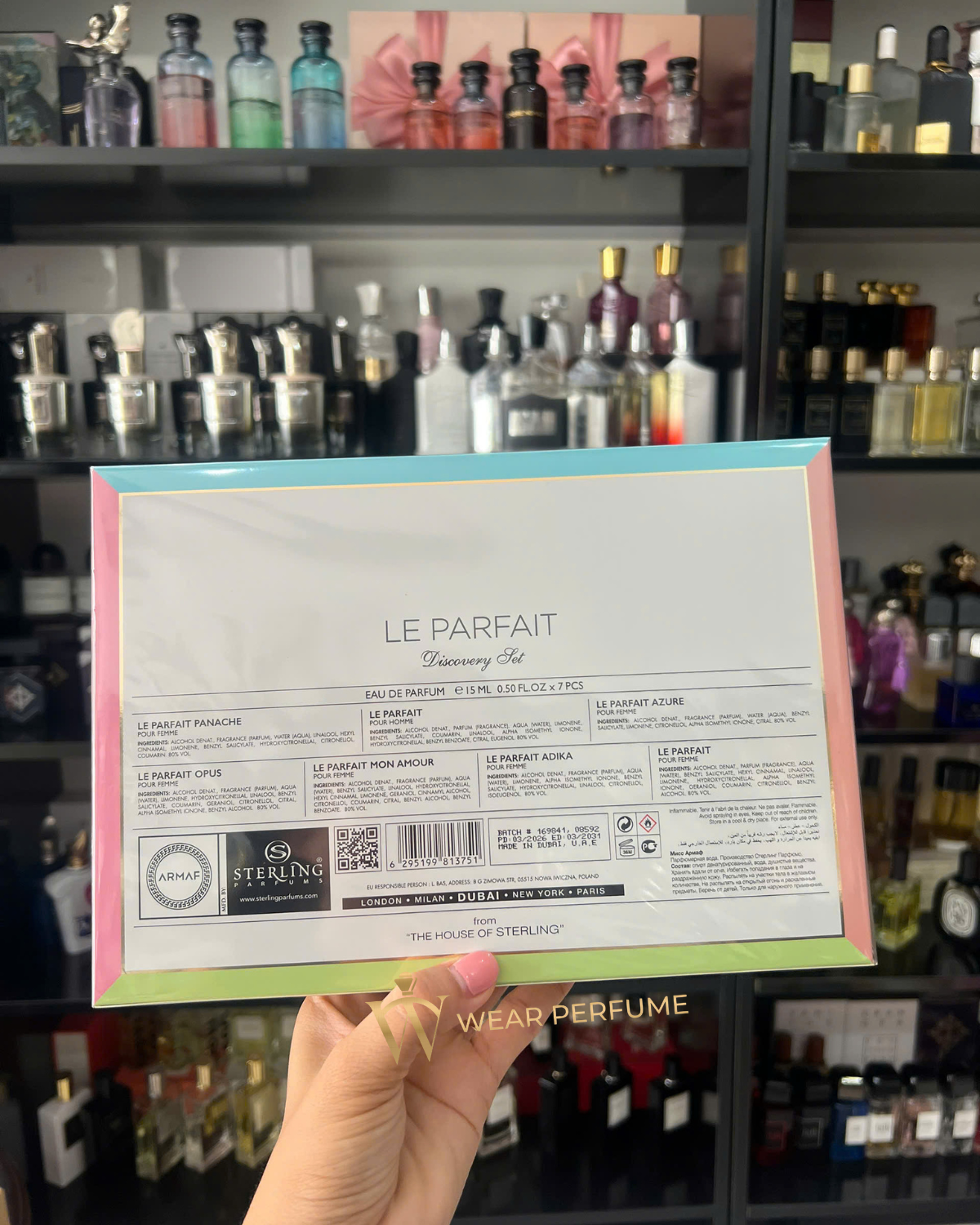  Giftset Nước Hoa Armaf Le Parfait Miniature 7 x 15ml 