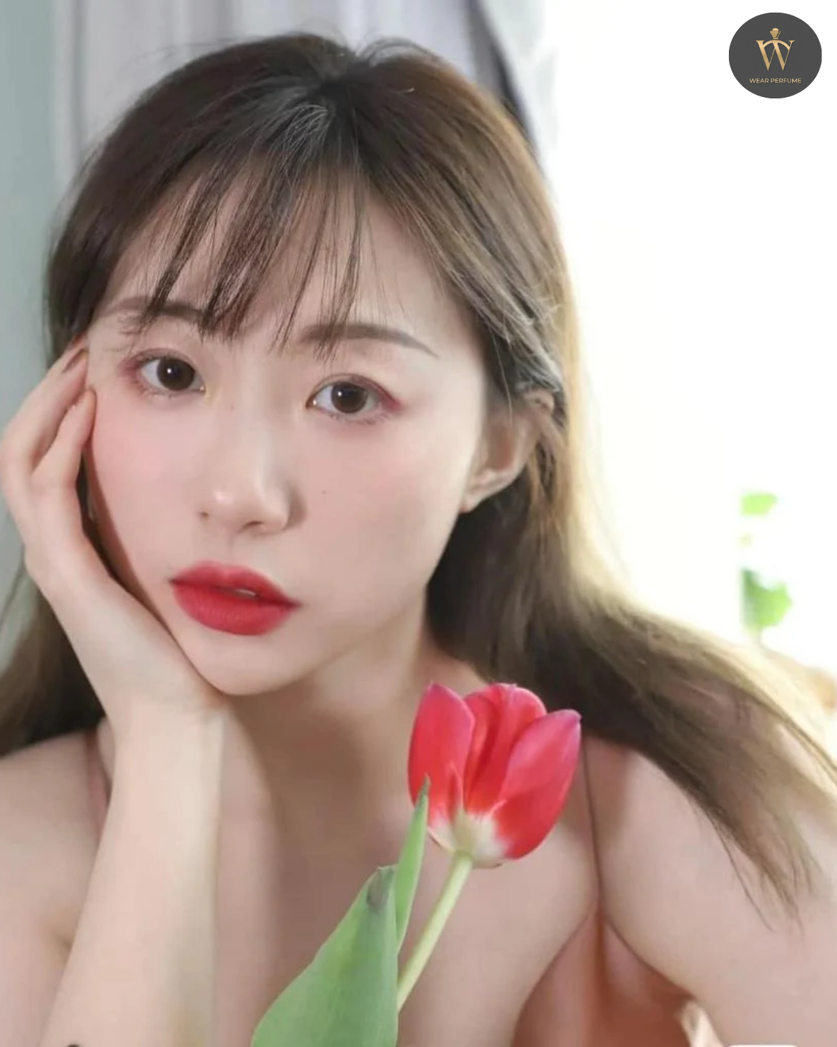  Son Lancome L'Absolu Rouge Intimatte 525 French Bisou - Màu Đỏ Cherry 