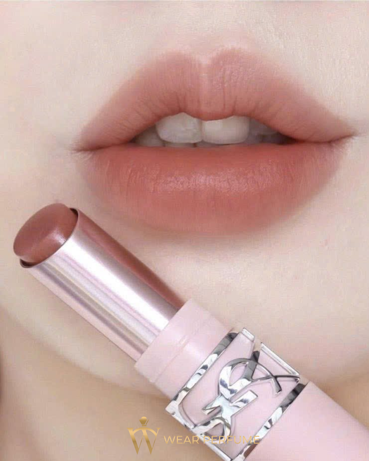  Son Yves Saint YSL Lovenude Lip Blusher 03 Taupe Flirt – Màu Nâu Cam Đất 