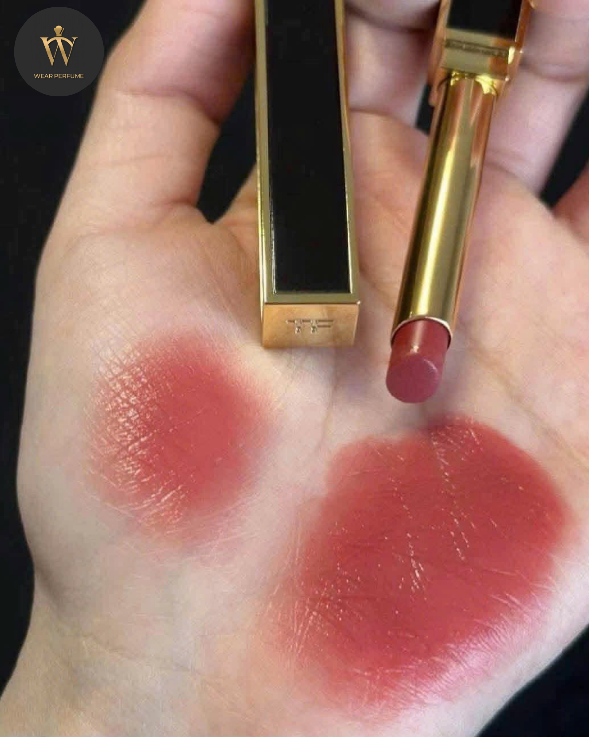  Son Tom Ford Slim Lip Color Shine Lipstick 152 Rose Corset - Màu Hồng Đỏ Đất 
