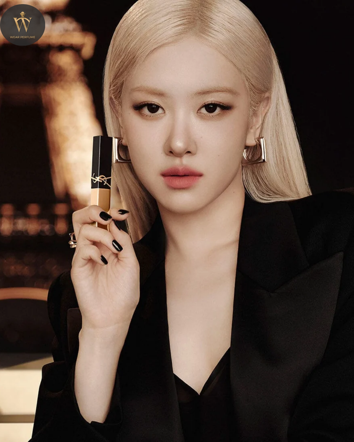  Son Yves Saint Laurent YSL The Slim 35 Pink Stiletto (Mẫu Mới 2025) – Màu Hồng Đào Baby 