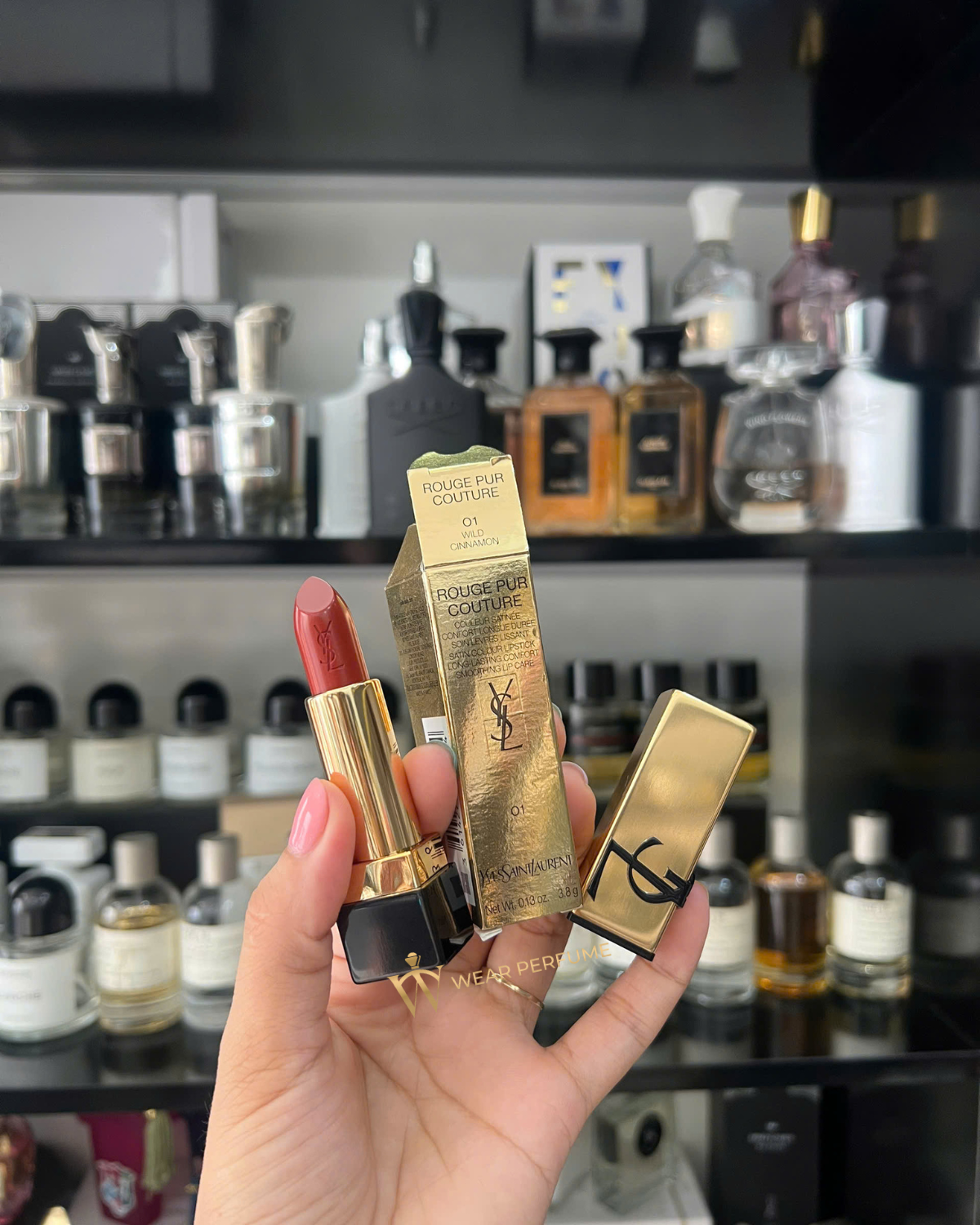  Son Yves Saint Laurent YSL Rouge Pur Couture 01 Le Rouge – Màu Đỏ Tươi 