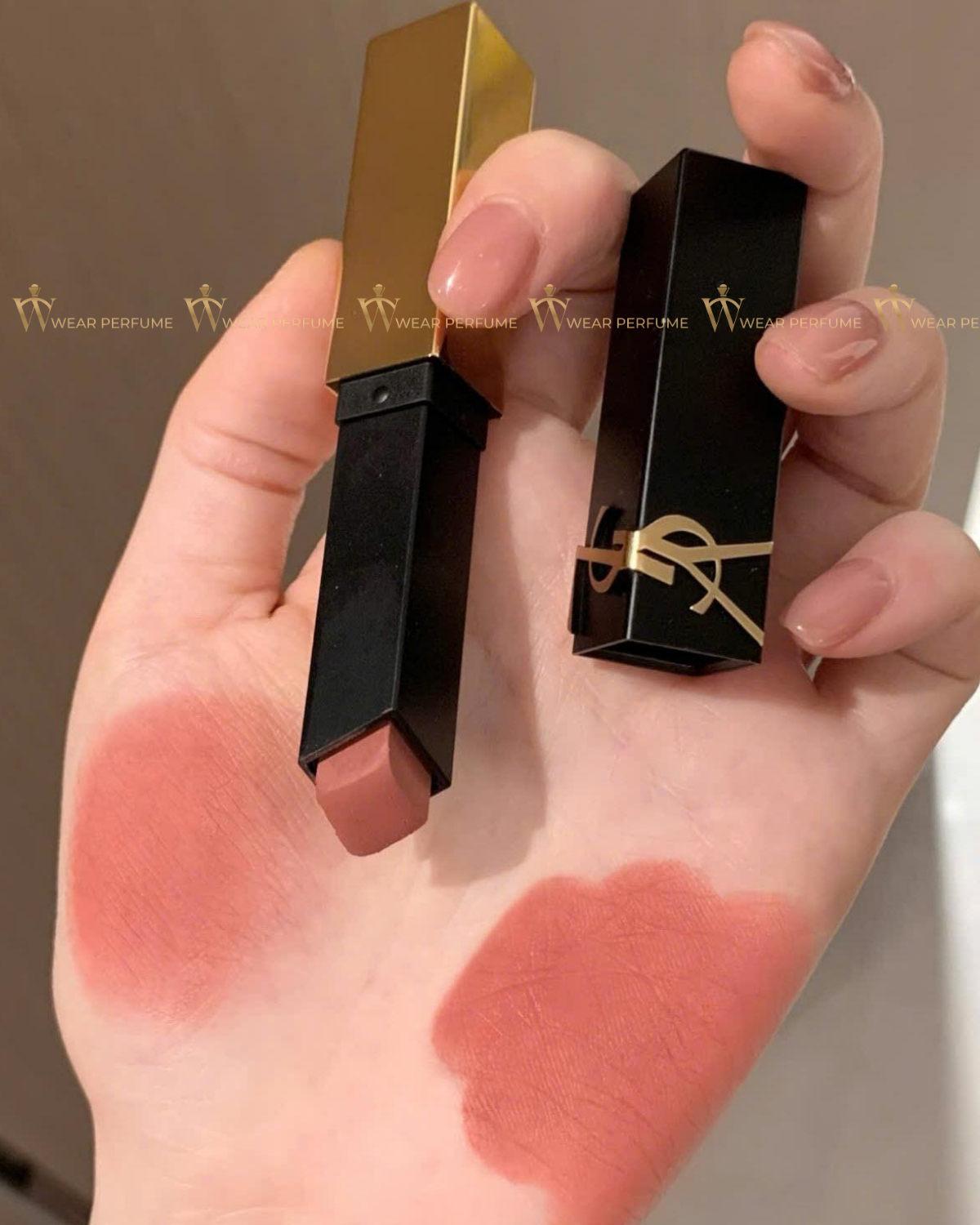  Son Yves Saint Laurent YSL The Slim 1988 Nude Atelier (Mẫu Mới) – Màu Hồng Nude Tặng kèm túi giấy YSL 