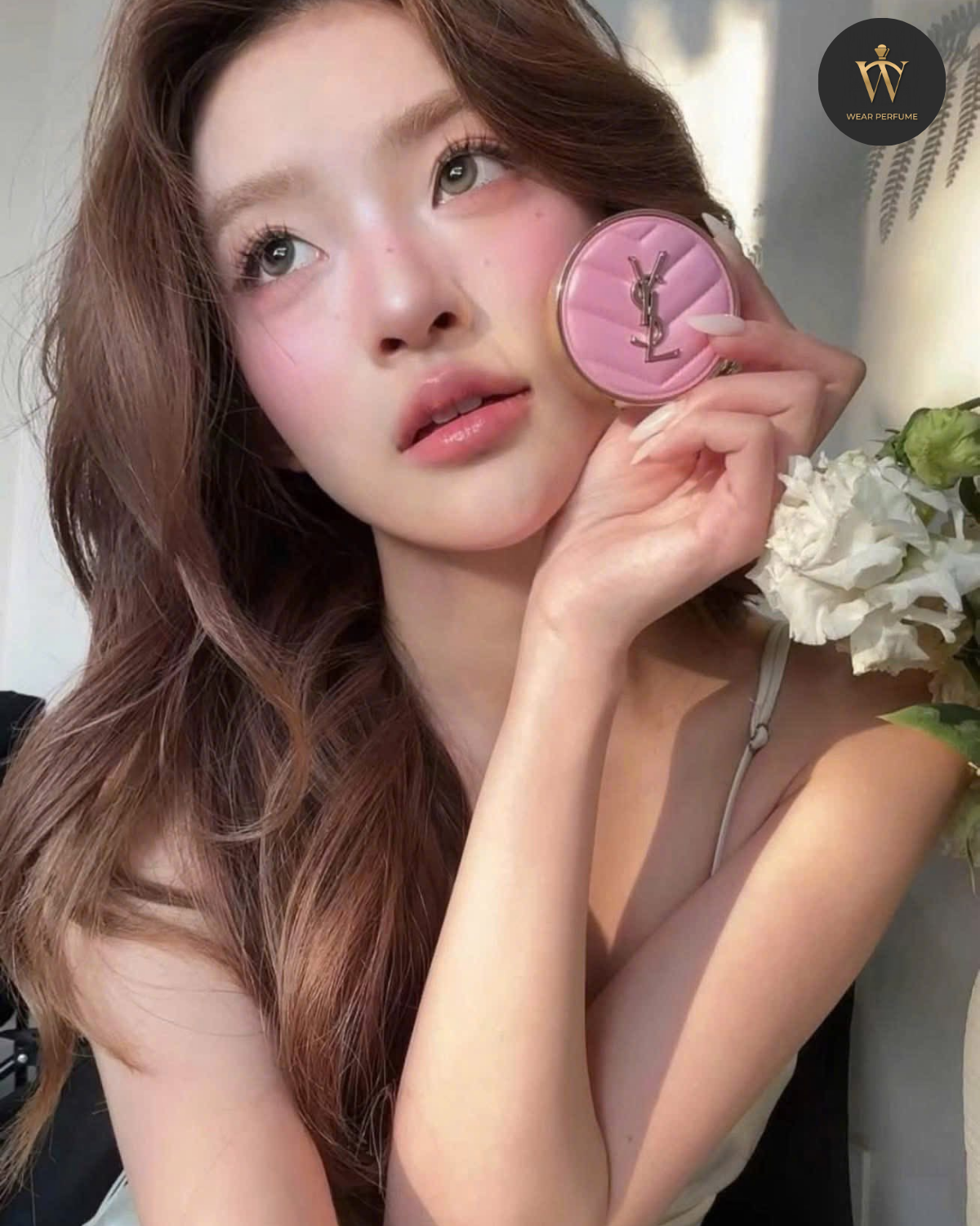  Phấn Má Hồng Yves Saint Laurent YSL Make Me Blush Bold Blurring 44 Nude Lavalliere - Màu Hồng Đào 