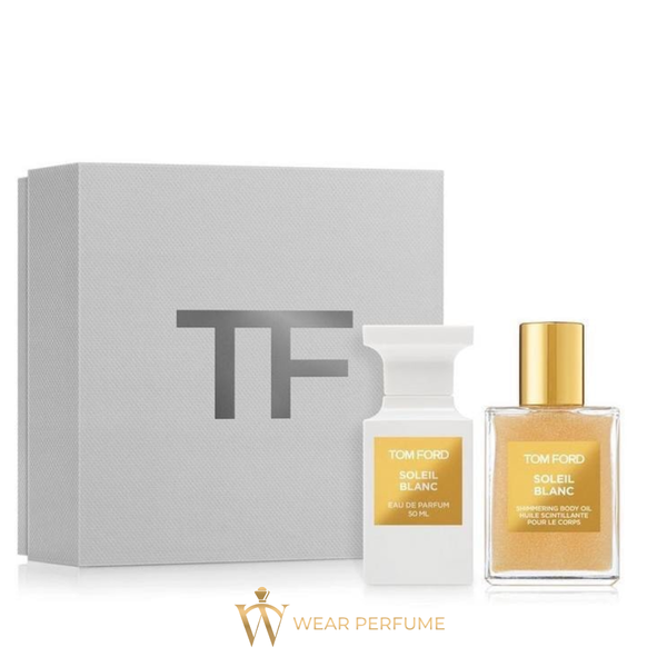  Giftset Tom Ford Soleil Blanc EDP 50ml & Body Oil 45ml 