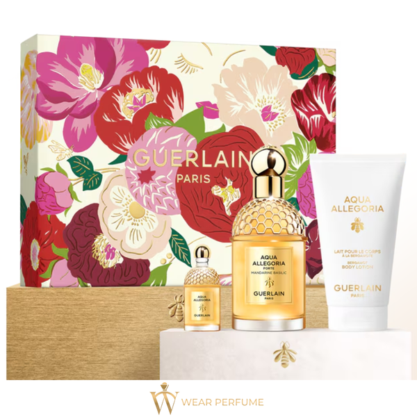  Gift Set Guerlain Aqua Allegoria Mandarine Basilic 