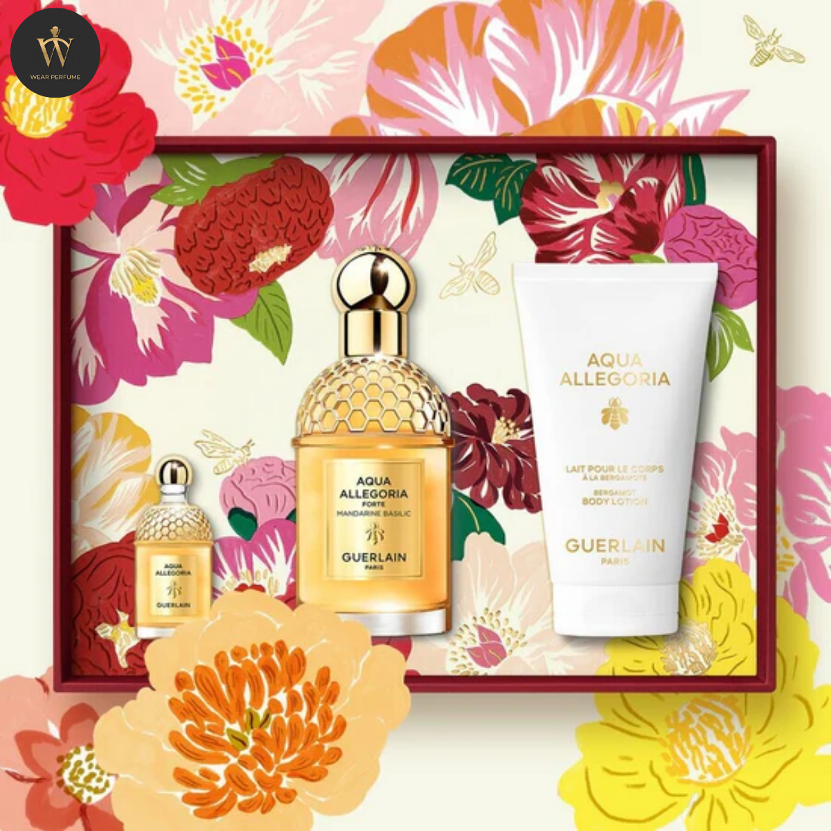  Gift Set Guerlain Aqua Allegoria Mandarine Basilic 