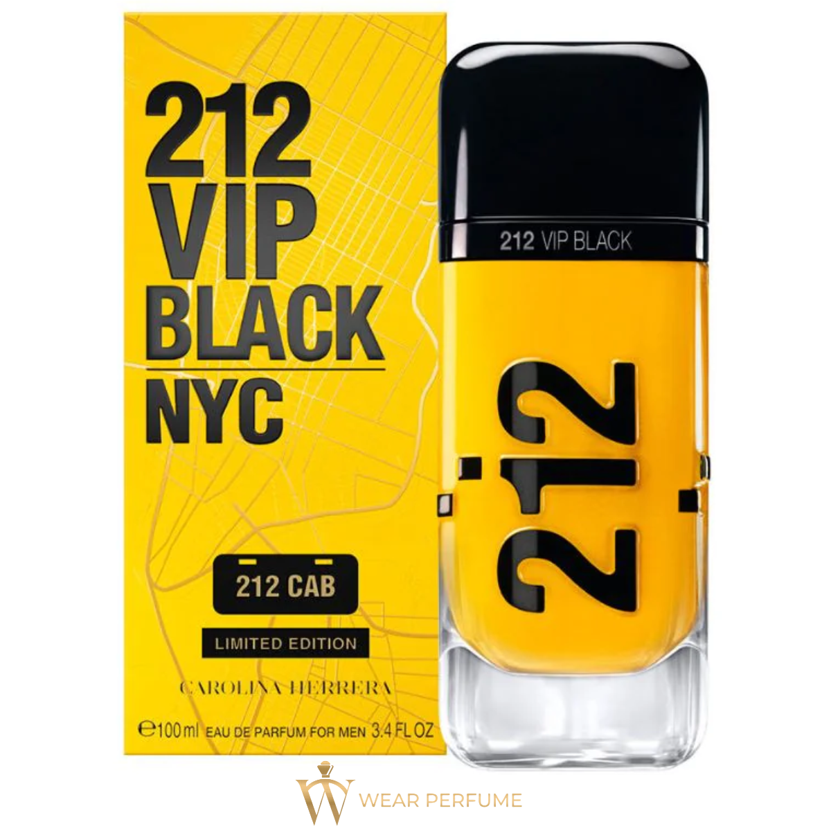  Carolina Herrera 212 VIP Black Cab Limited Edition EDP 
