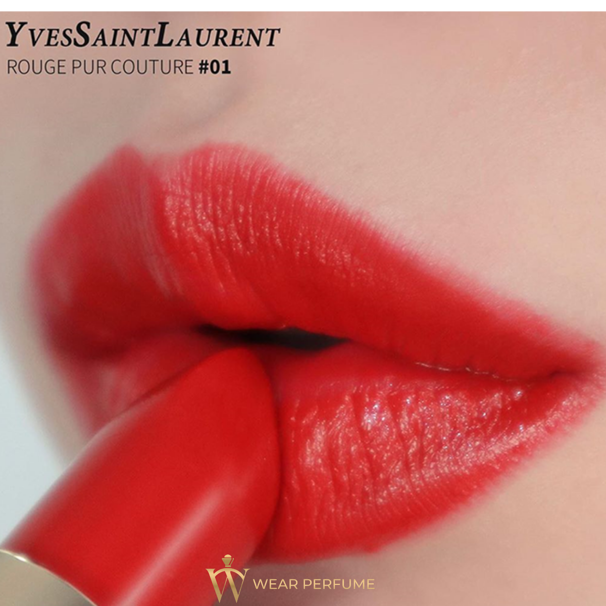  Son Yves Saint Laurent YSL Rouge Pur Couture 01 Le Rouge – Màu Đỏ Tươi 