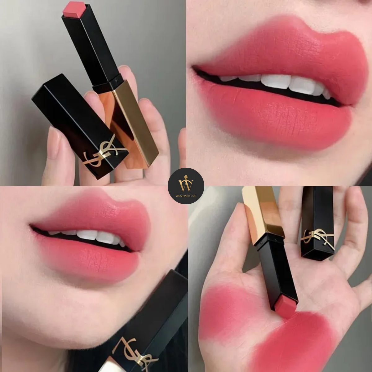  Son Yves Saint Laurent YSL The Slim 35 Pink Stiletto (Mẫu Mới 2025) – Màu Hồng Đào Baby 