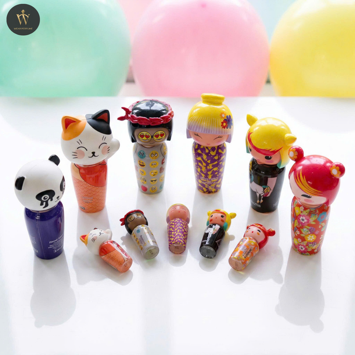 Set 5 Nước Hoa Kokeshi Mini EDT 5x5ML 