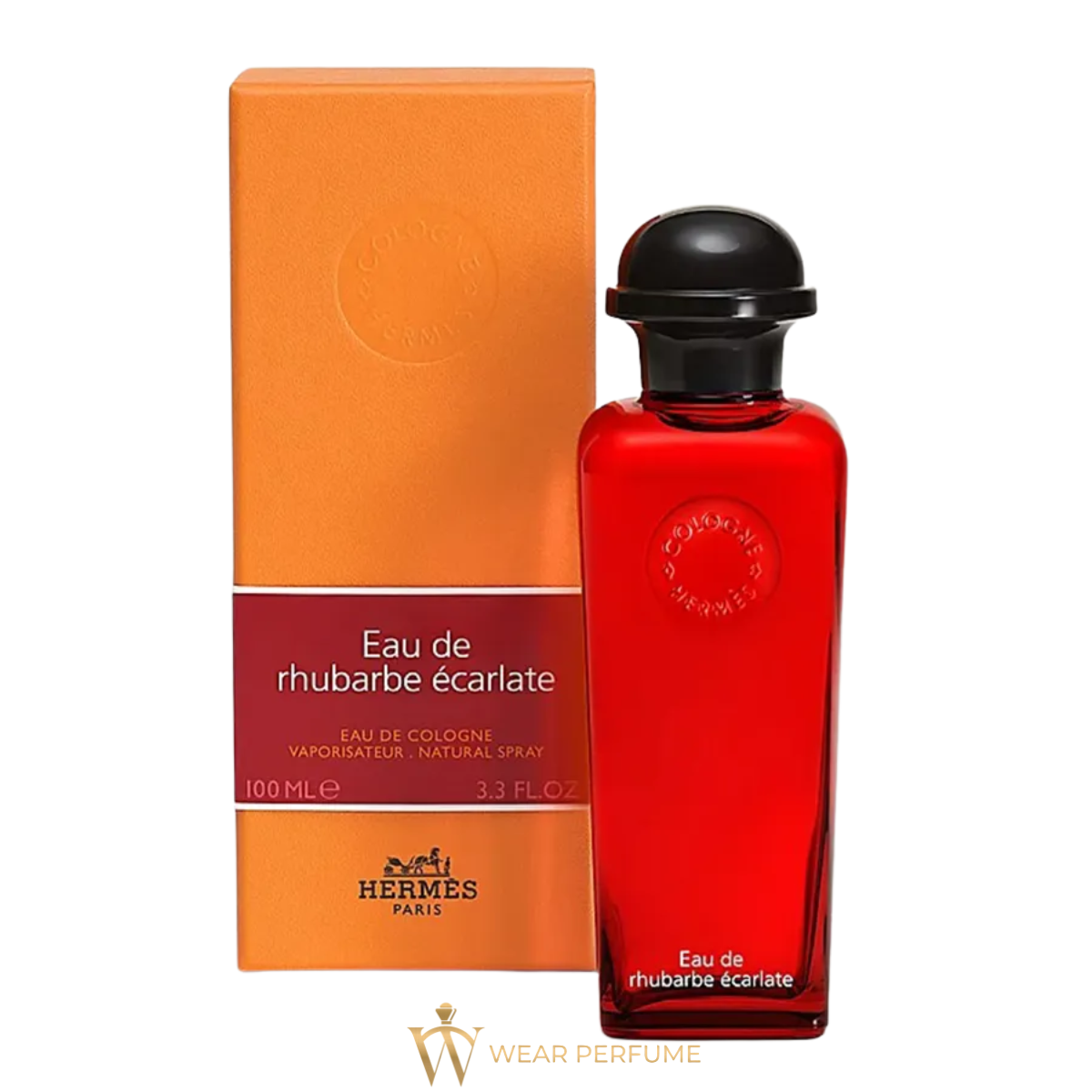  Hermes Eau De Rhubarbe Ecarlate 