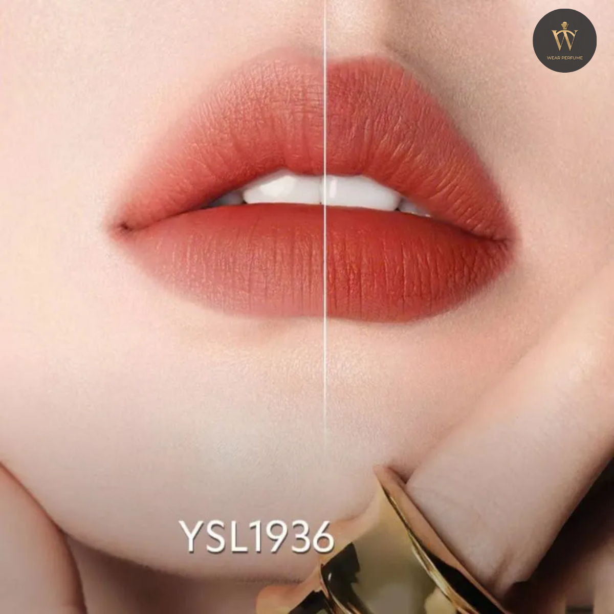  Son Thỏi YSL The Slim 1936 Firey Era – Đỏ Cam Gạch (Mới Nhất) - Tặng kèm túi giấy YSL 