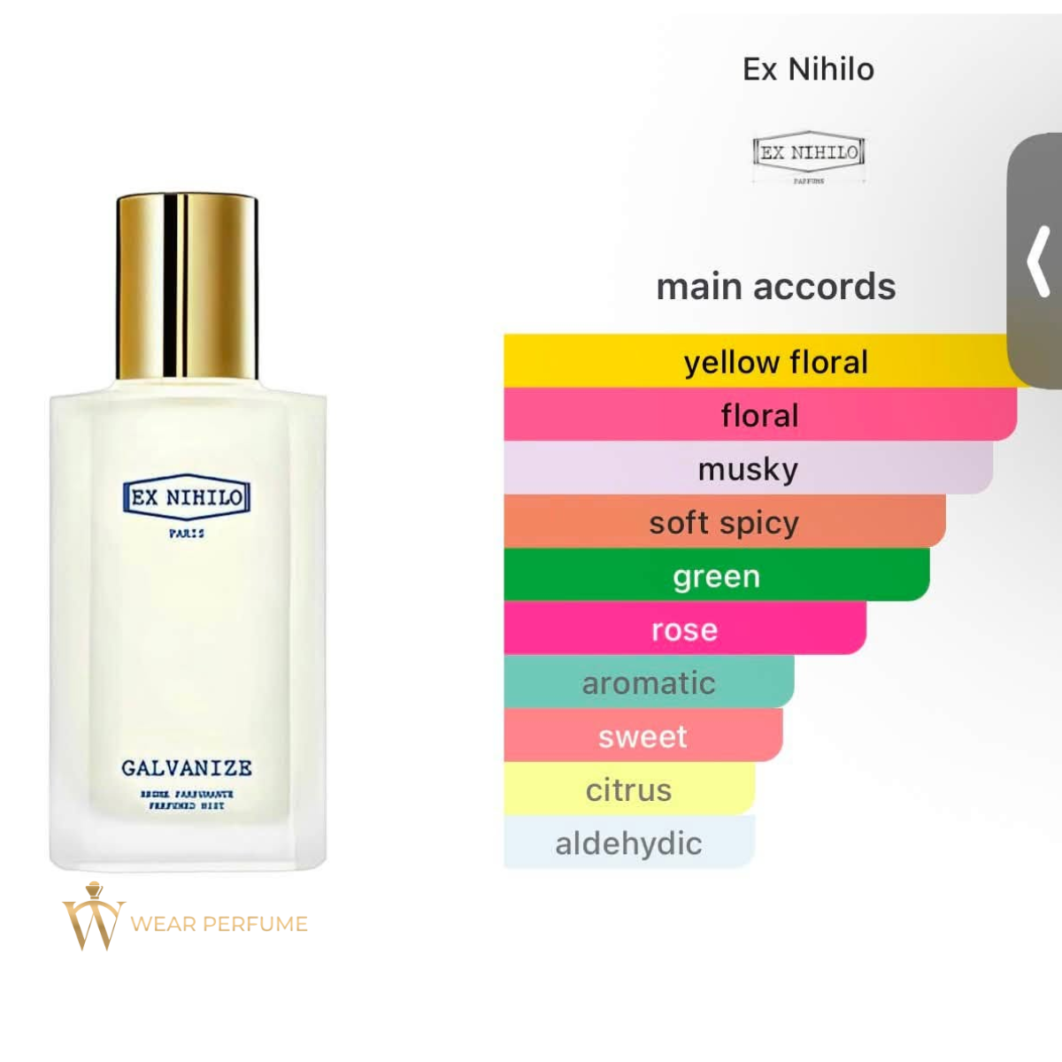  Nước Hoa Tóc Unisex EX NIHILO Galvanize Hair Mist 100ML 