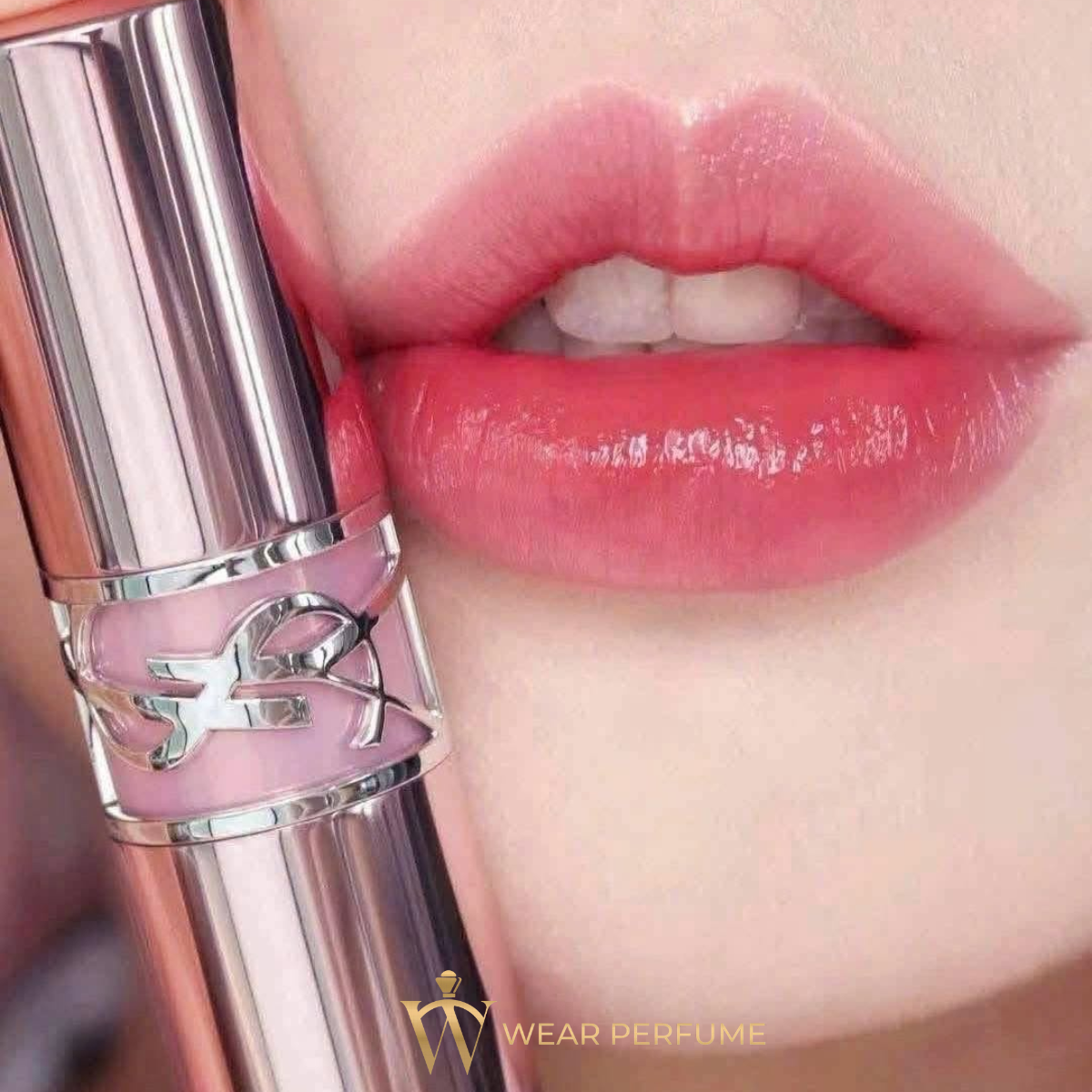  Son Dưỡng YSL Loveshine Candy Glow 11B Berry Lolly – Màu Hồng Dâu - Tặng túi giấy YSL 
