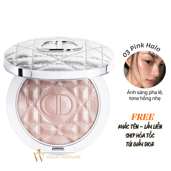  Phấn Bắt Sáng Dior Forever Glow Luminizer Tone 03 Pink Halo 