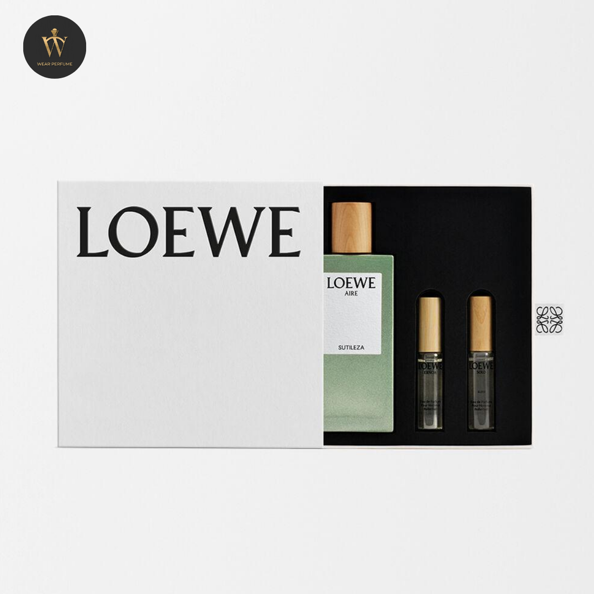  Gift Set Loewe Aire Sutileza EDT (100ml + 7.5ml + 7.5ml) 