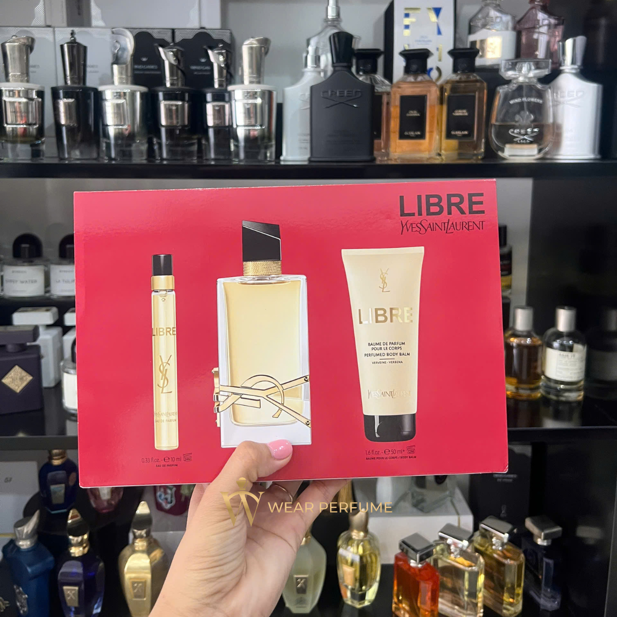  Set Nước Hoa Nữ Yves Saint Laurent YSL Libre EDP Gift Set (EDP 90ml + 10ml + Body Lotion 50ml) 3 Món 