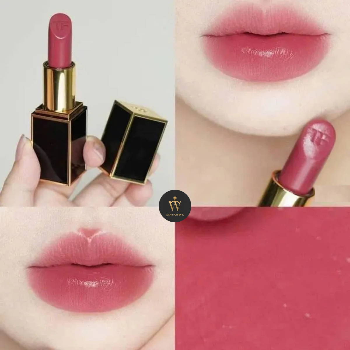  Son Thỏi Tom Ford Lip Color 19 Runway Rose - Hồng Đất (Mini) 
