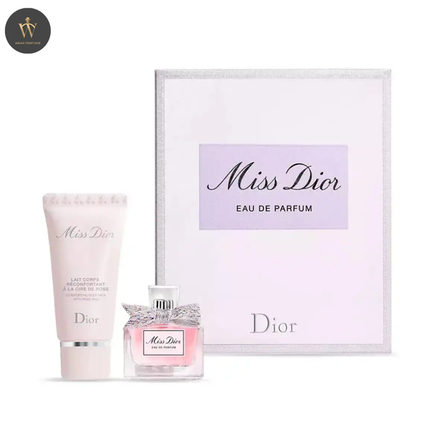  GiftSet Nước Hoa Miss Dior EDP 5ml + Sữa dưỡng thể 20ml 
