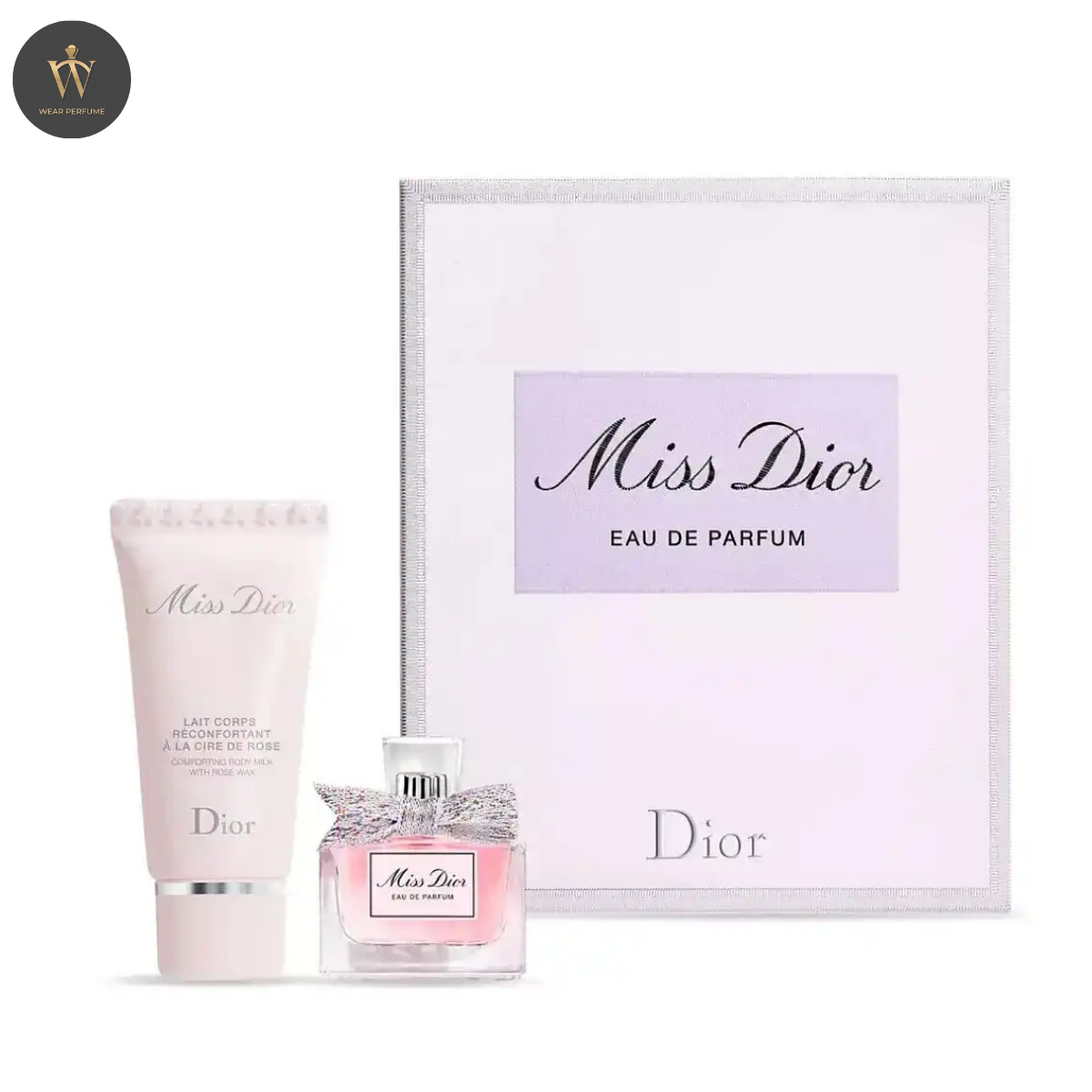  GiftSet Nước Hoa Miss Dior EDP 5ml + Sữa dưỡng thể 20ml 
