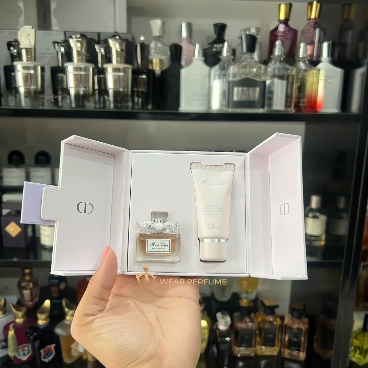  GiftSet Nước Hoa Miss Dior EDP 5ml + Sữa dưỡng thể 20ml 
