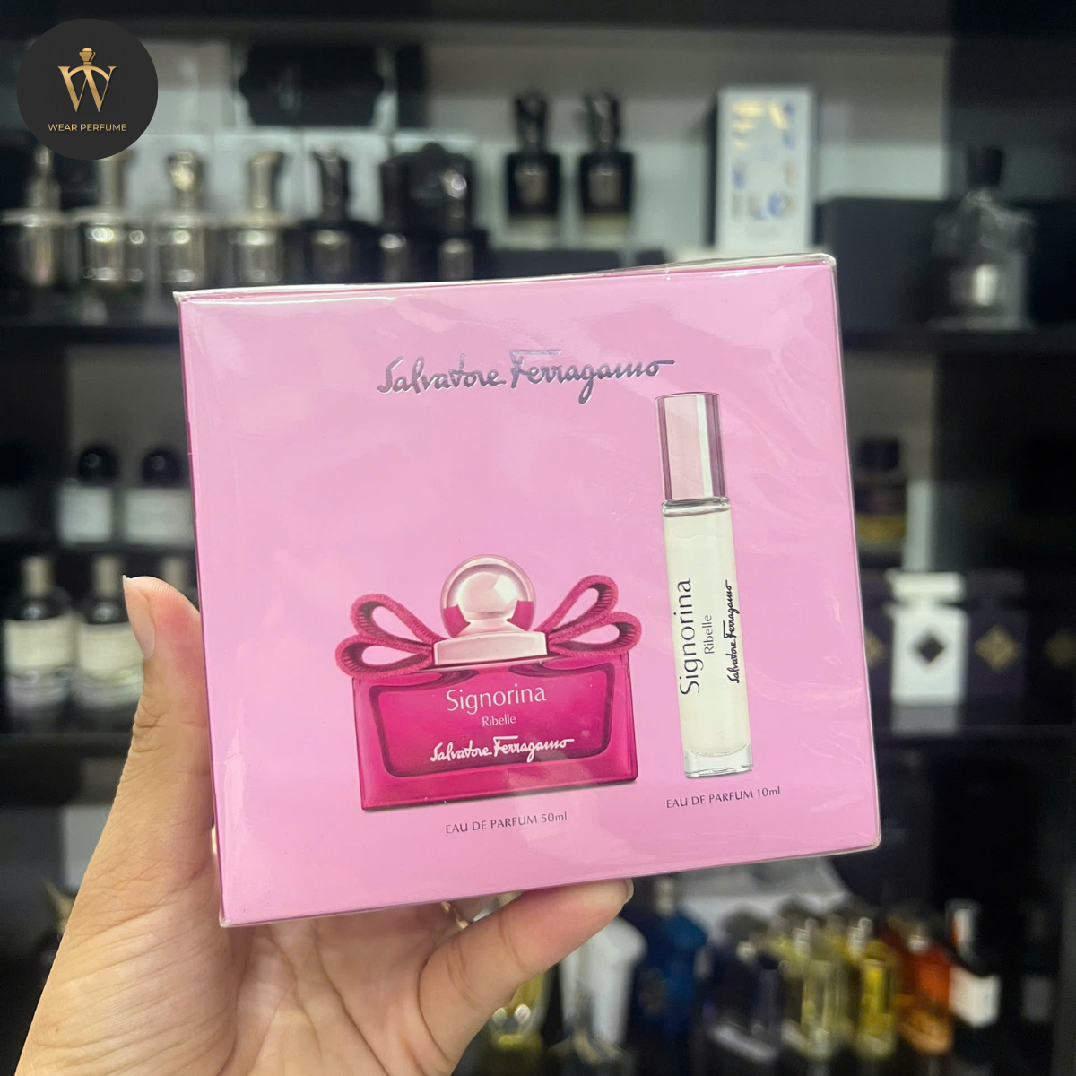  Gift Set Salvatore Ferragamo Signorina Ribelle EDP (50ml + 10ml) 