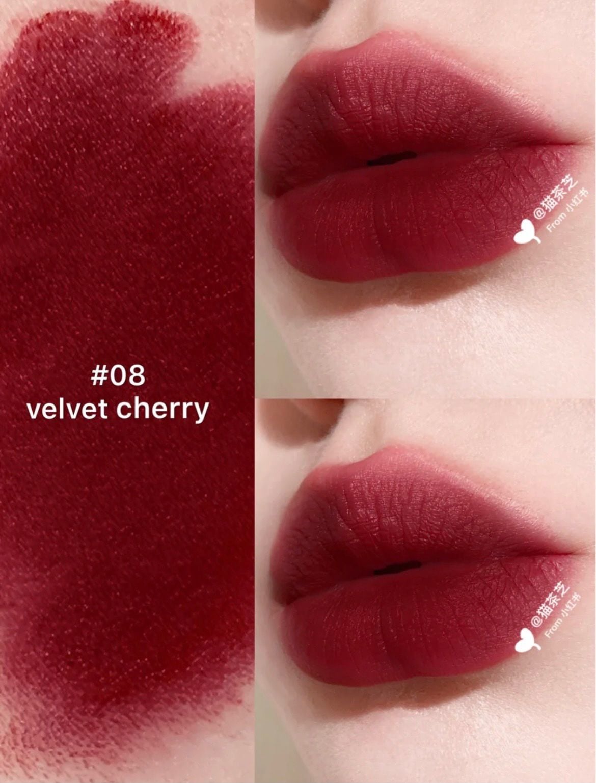  Son Tom Ford 08 Velvet Cherry - Màu Đỏ Rượu Vang 