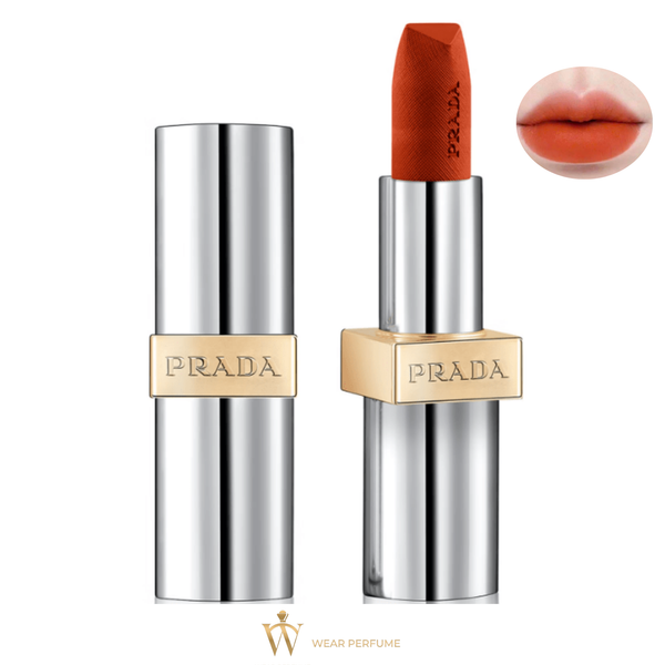  Son Prada Monochrome Hyper Matte 077 Arancio - Màu Cam Đất 