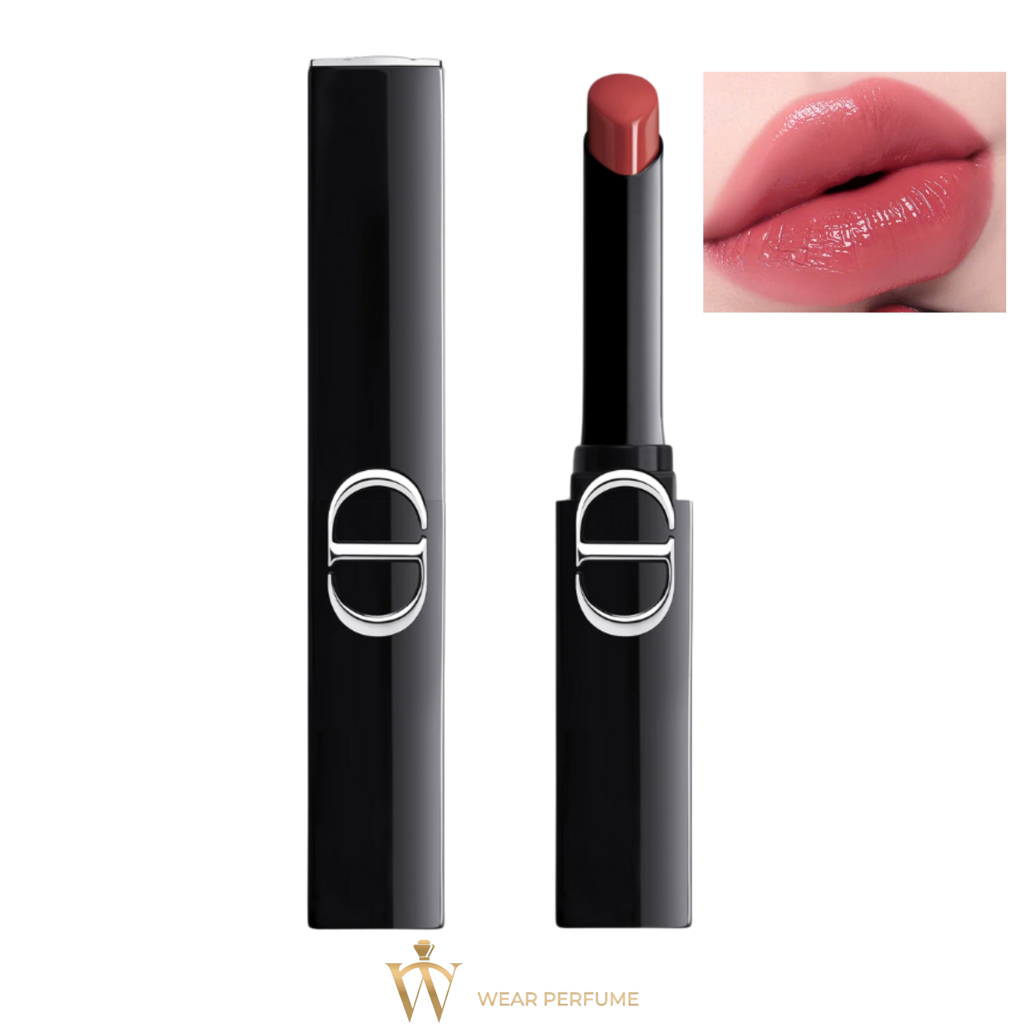  Son Dior Rouge Dior On Stage Lipstick 425 Wild Rosewood - Màu Hồng Gỗ 