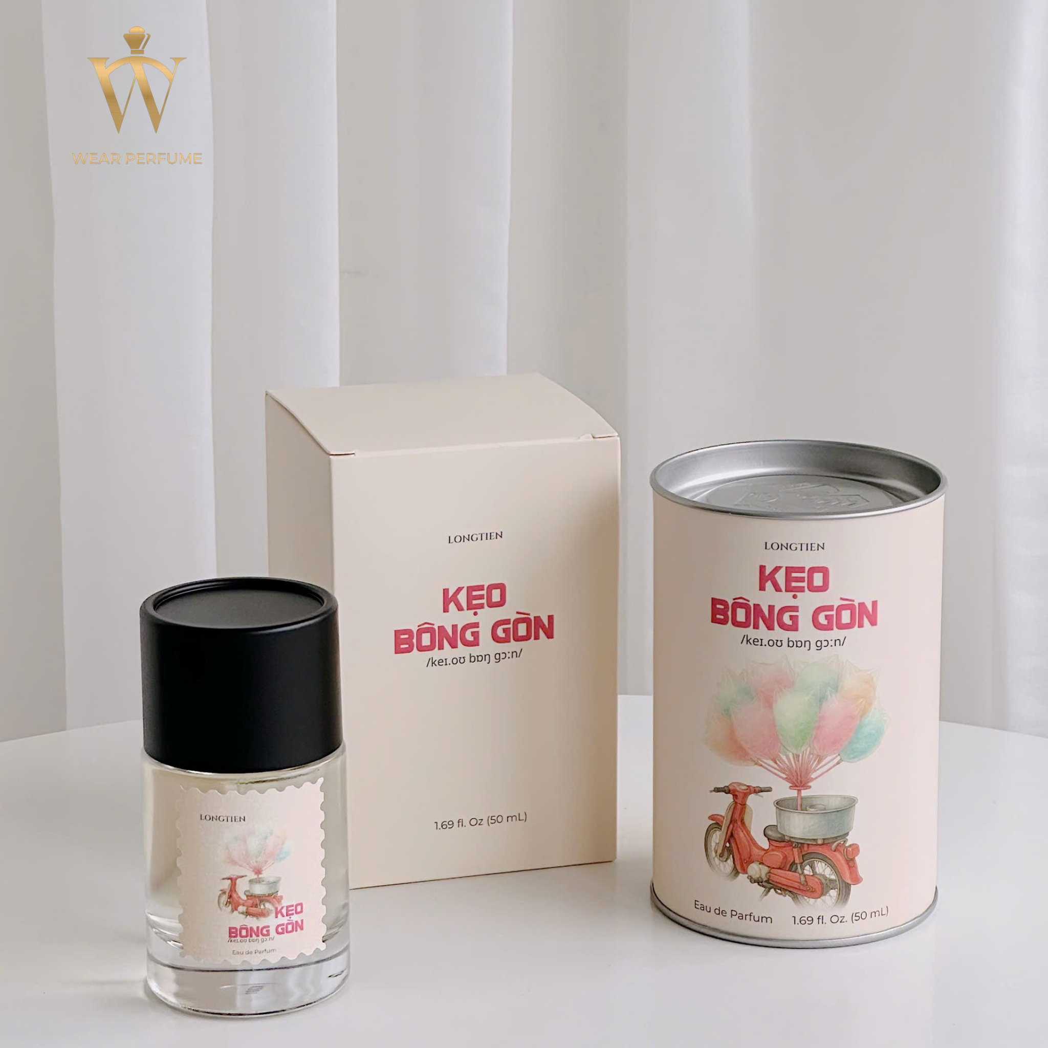  LONGTIEN Kẹo Bông Gòn EDP 