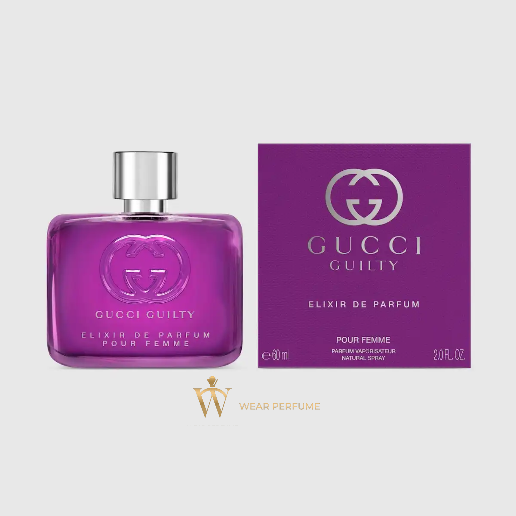  Gucci Guilty Elixir De Parfum Pour Femme 