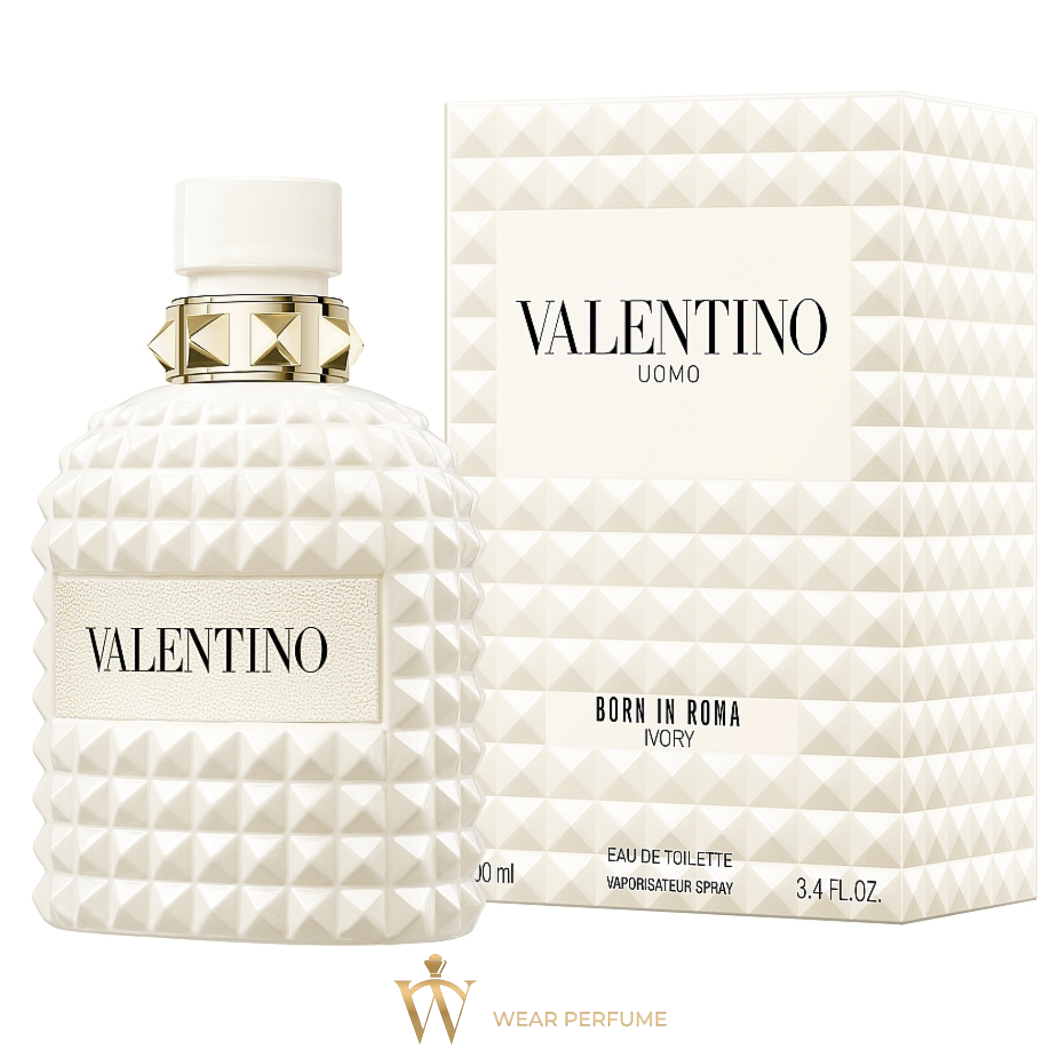  Valentino Uomo Born In Roma Ivory 