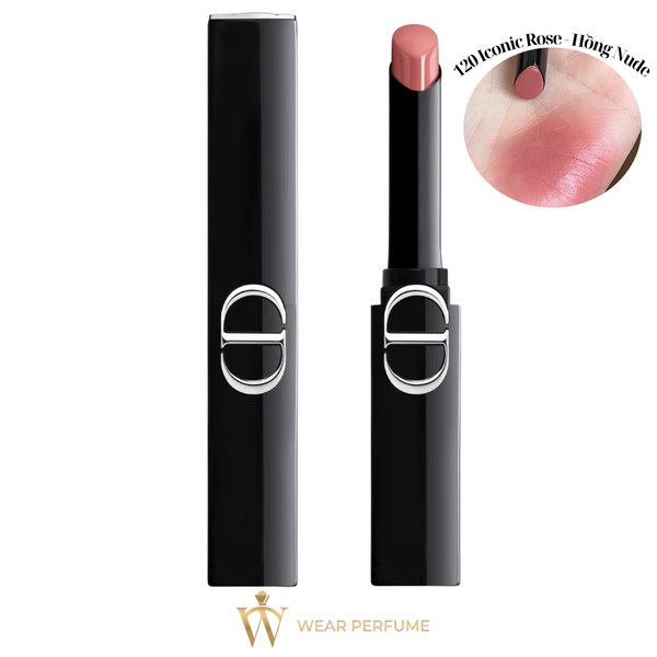  Son Dior Rouge Dior On Stage Lipstick 120 Iconic Rose - Màu Hồng Nude 